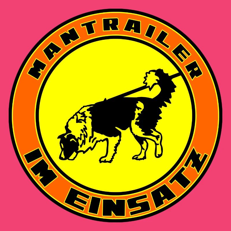 Mantrailer im Einsatz Boder Collie