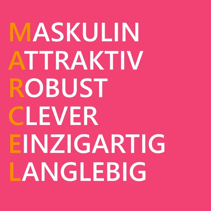 Marcel Name Geschenk