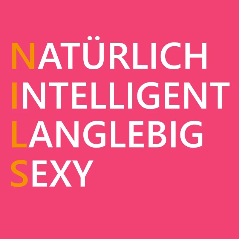 Nils Name Geschenk