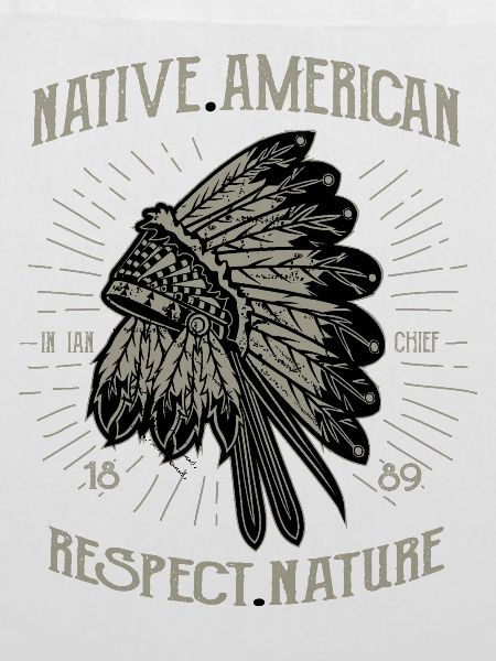 Native american respect nature