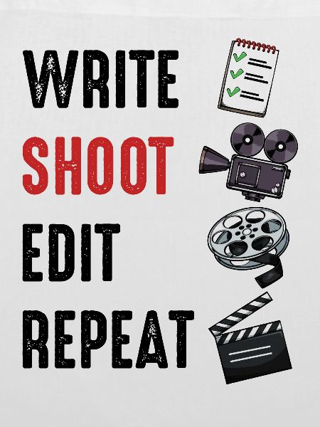Filmdreh-Set: Reel & Klappe