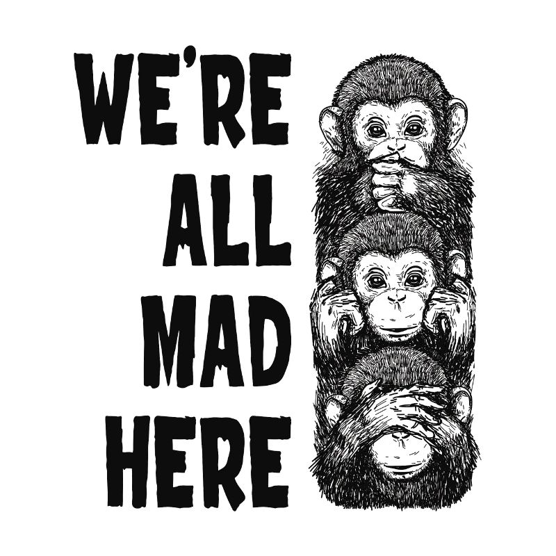 Three monkeys See nothing, say nothing, hear nothing