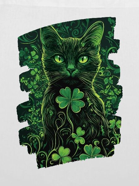 St Patricks day Katze