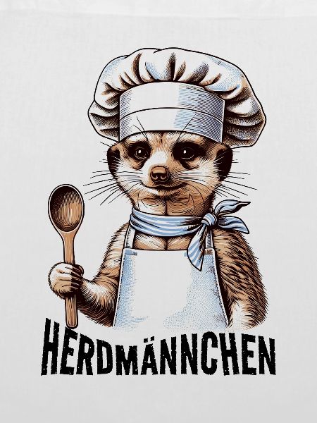 Herdmännchen Erdmännchen Koch Geschenk Lustig