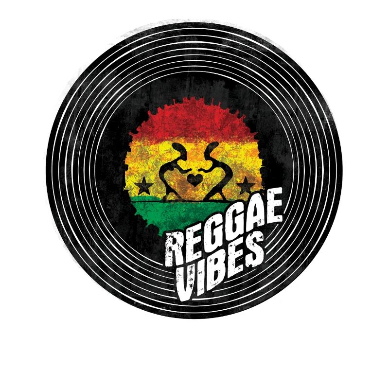 Reggae Vibes Logo Circle