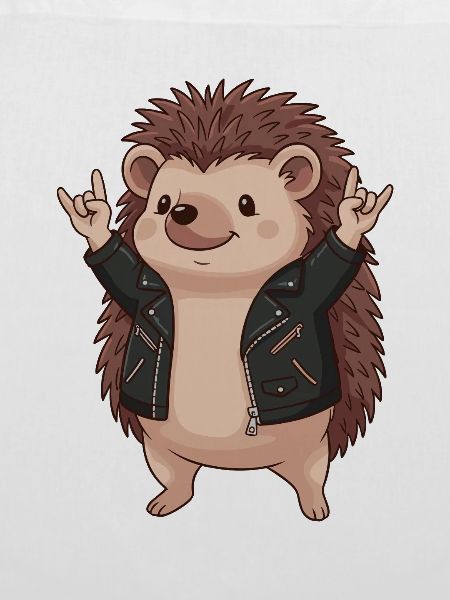 Hedgehog Rocker Lederjacke