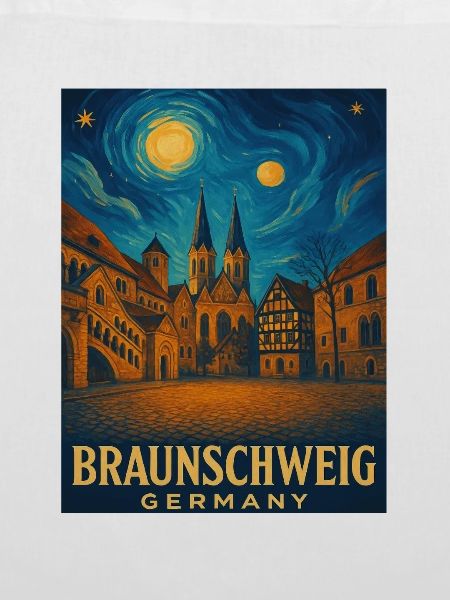 Braunschweig Nachtlicht Stadtmotiv