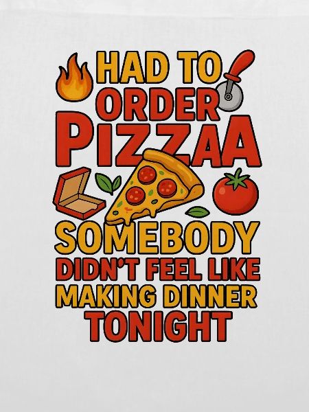 Pizzaabend-Proklamation, lustiges Beziehungsessen
