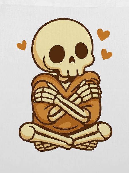 Self Hug Skelett – Cozy Selflove