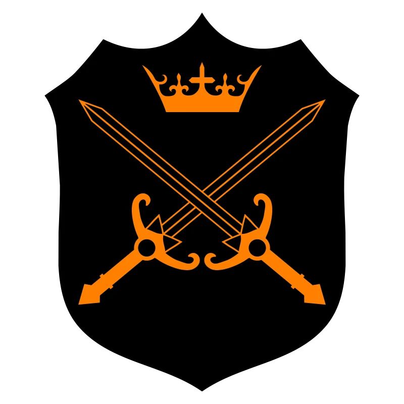 Emblème de la couronne des Épées Croix