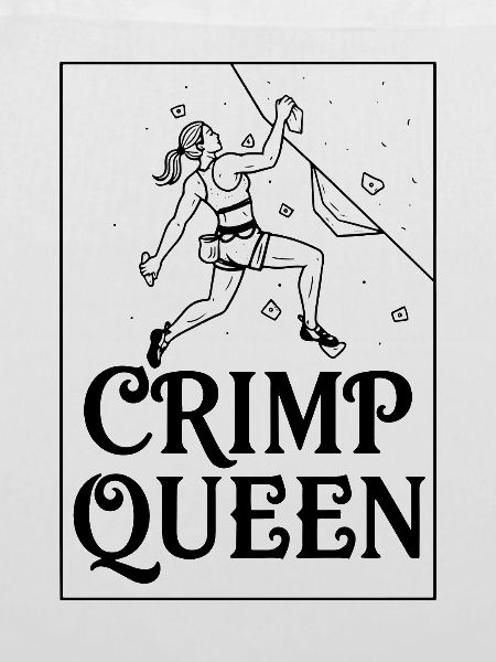 Crimp Queen Kletterabenteuer-Grafik
