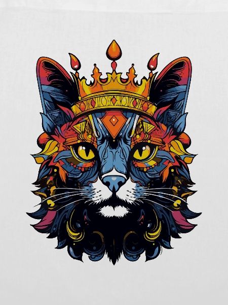 Königliche Katze Krone