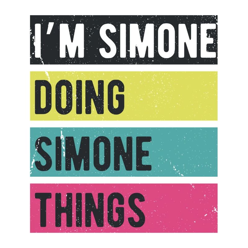 I’m Simone Doing Simone Things Retro Colors