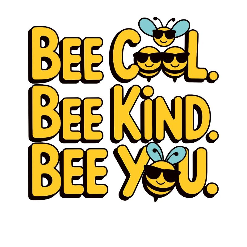 Bee Cool Bee Kind Bee You