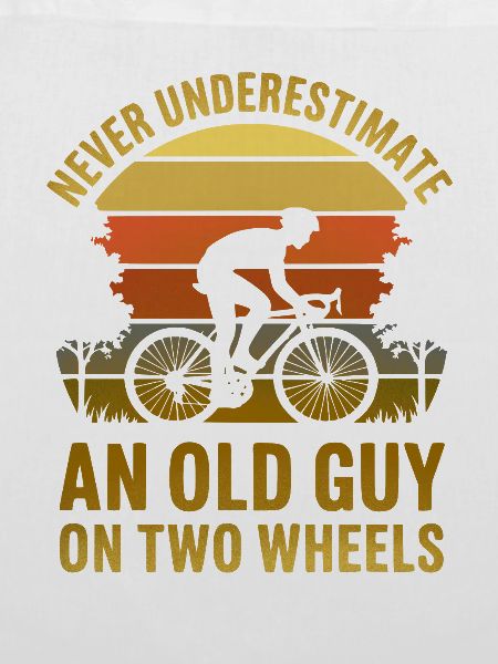 Retro Sunset Cyclist