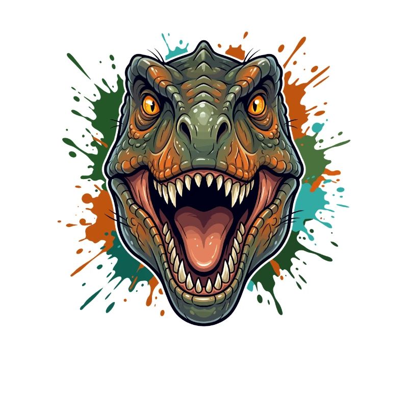 Dino-Roar: Farbenexplosion