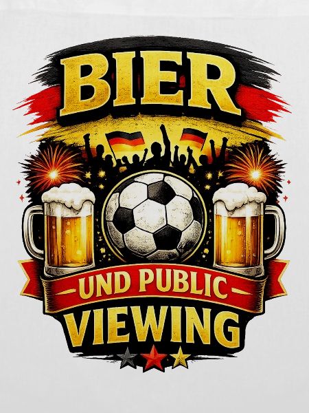Bier & Public Viewing – Fußballfeier Deutschland