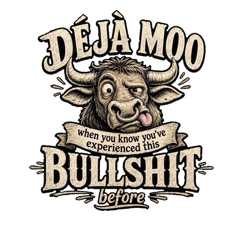 Déjà Moo Kuh Humor Spruch