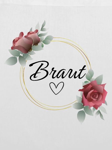 Braut Herz Rosenkranz