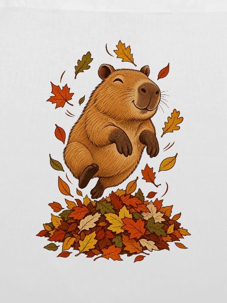 Sleepy Capybara Camping