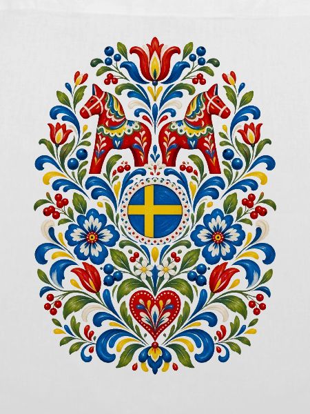 Schweden | Dalapferd & Volkskunst