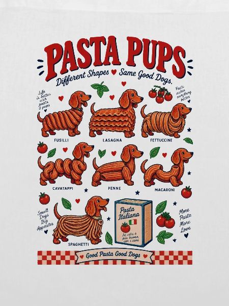 Pasta Pups Dachshund 