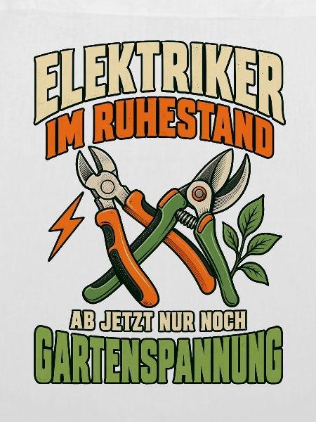 Elektriker Ruhestand Gartenspannung