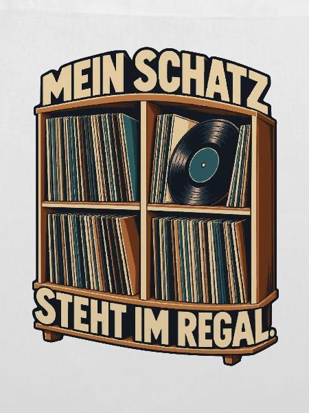 Vinyl Mein Schatz steht im Regal