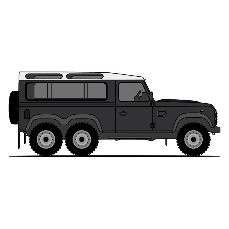 Defender 6x6 Black