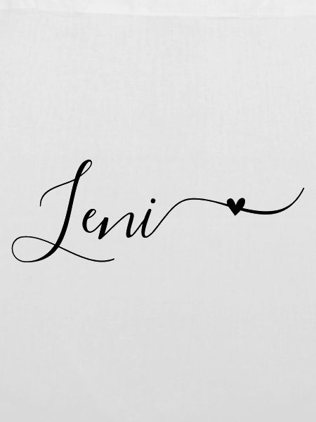 Leni Name Vorname Dekorativ