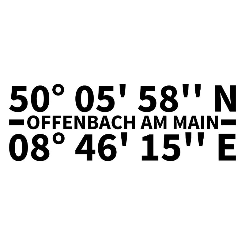 Offenbach am Main coordinates