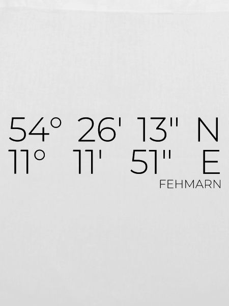 Koordinaten Fehmarn
