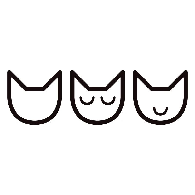 Cats : See no evil, hear no evil, speak no evil