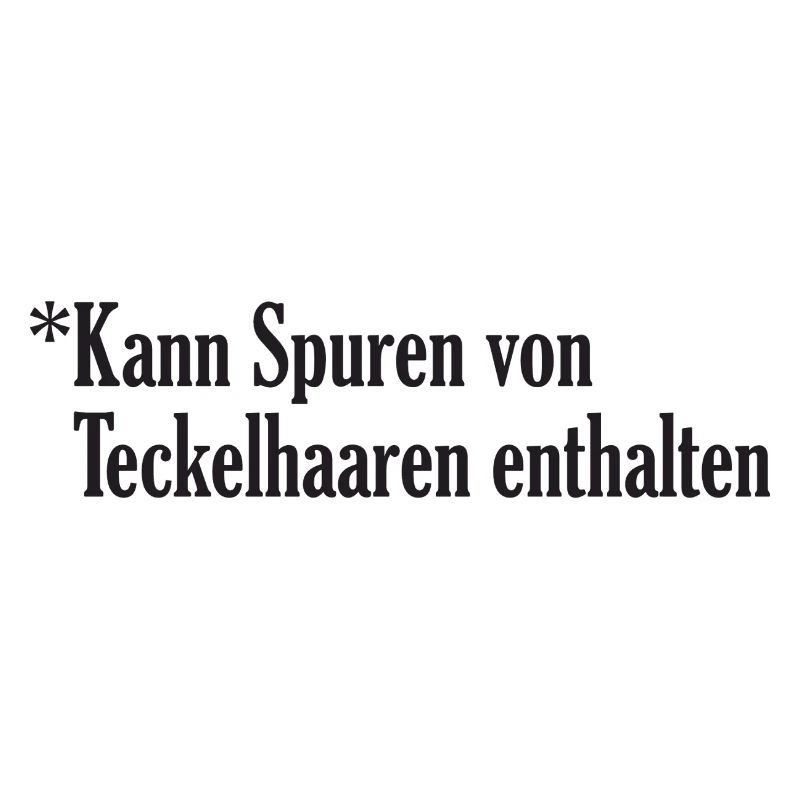 Teckelhaare? das ist Mode!