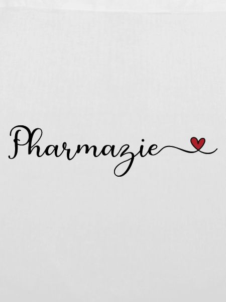 Pharmazie Design mit Herz