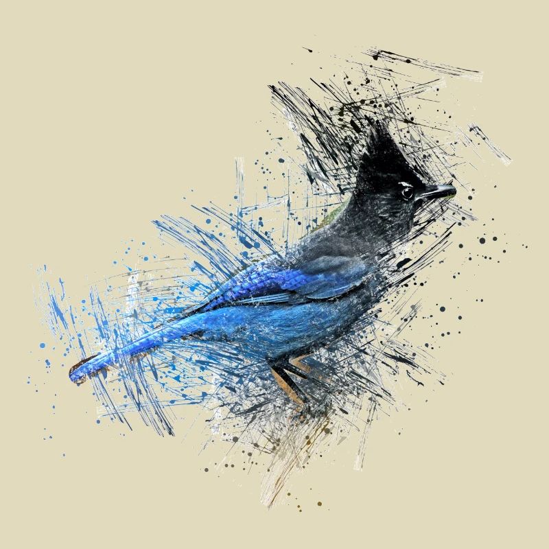 Blauer Vogel
