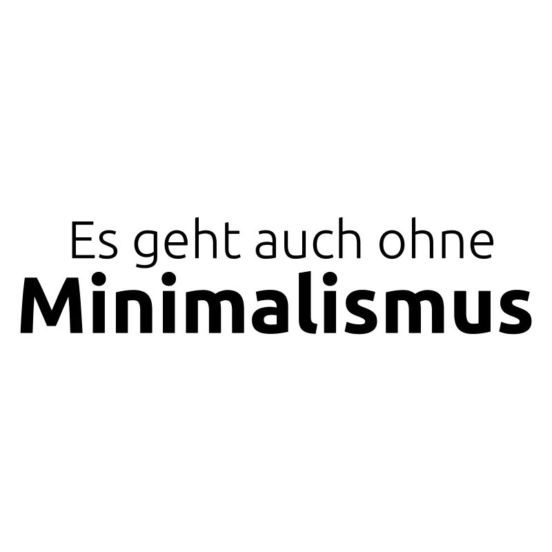 Omit minimalism