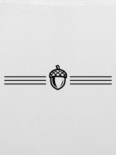 Eichel Symbol Linie