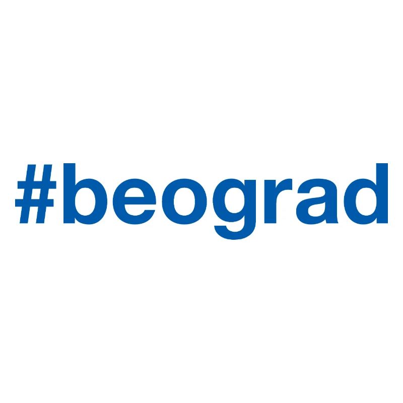Bégrad Belgrade Serbie Hashtag Serbien