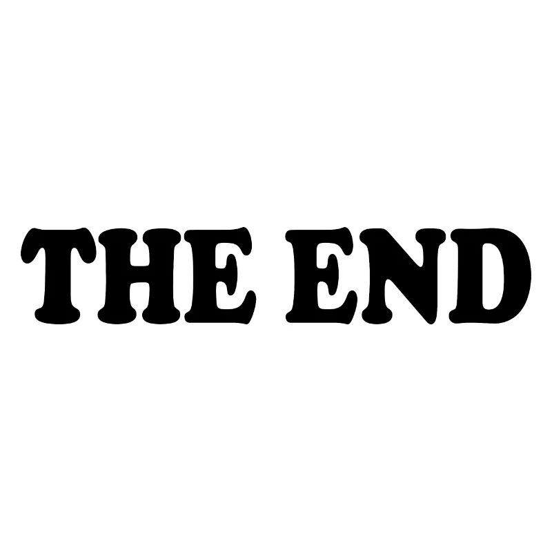 The end