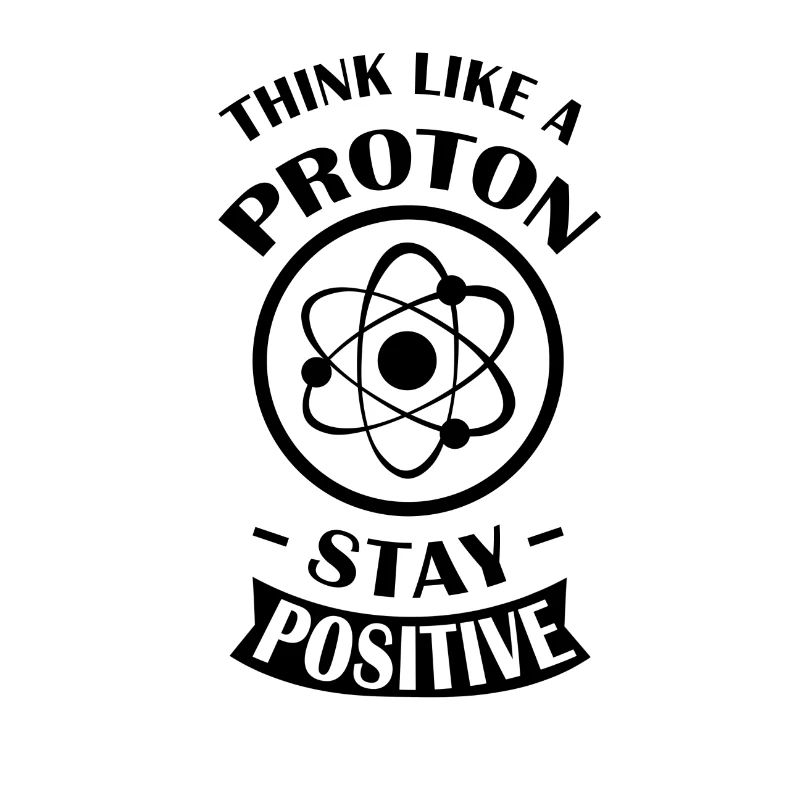 Positives proton atom