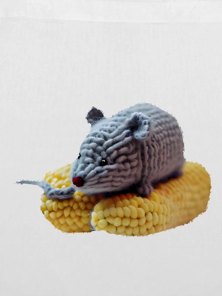 Maus auf Mais