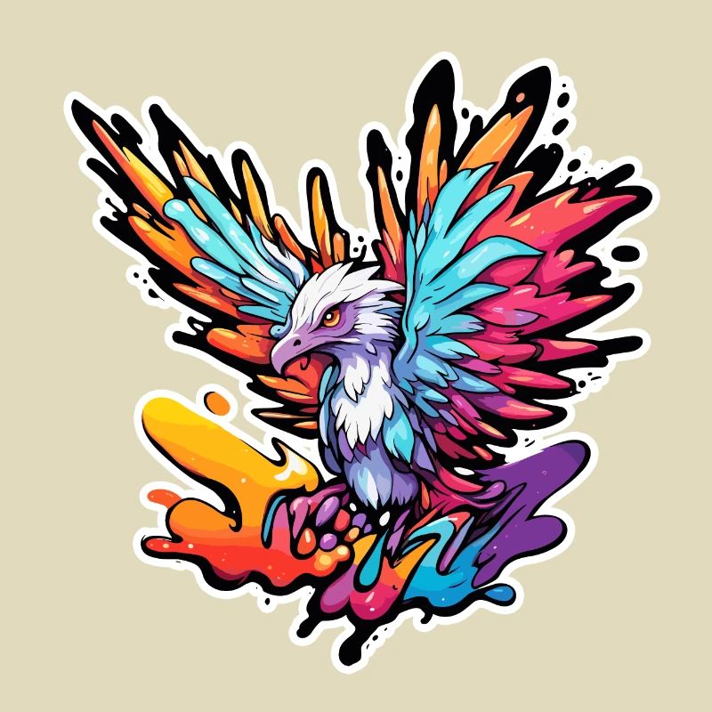 Phoenix / Bird / Animal / Mythical Creature / Fire