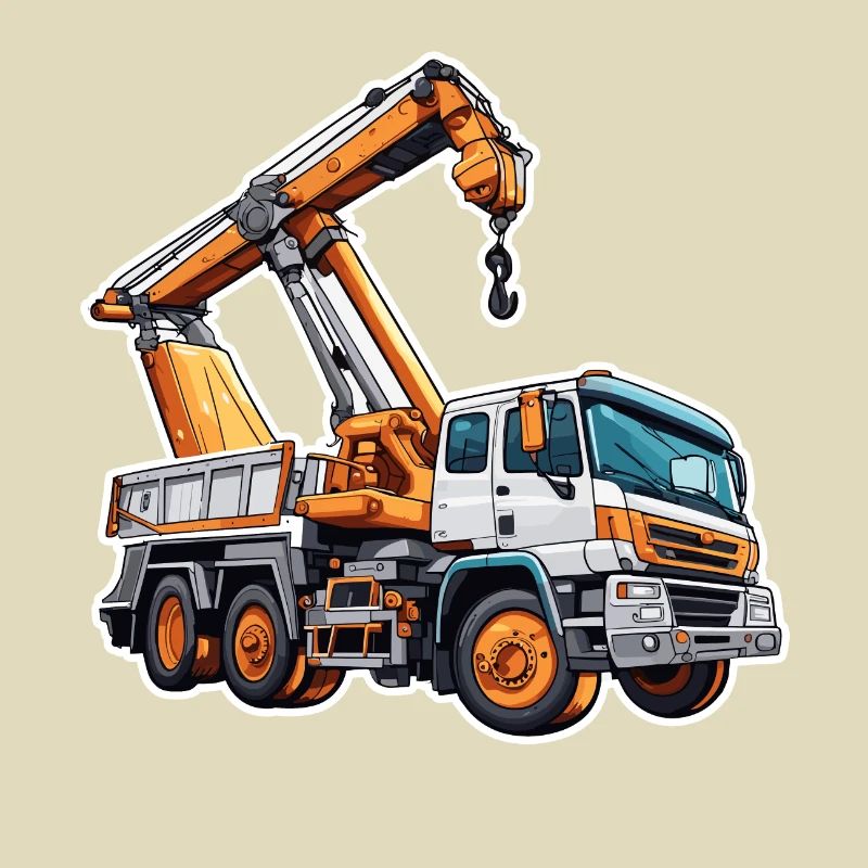 Kran / Baustelle / Seilwinde / Kransystem