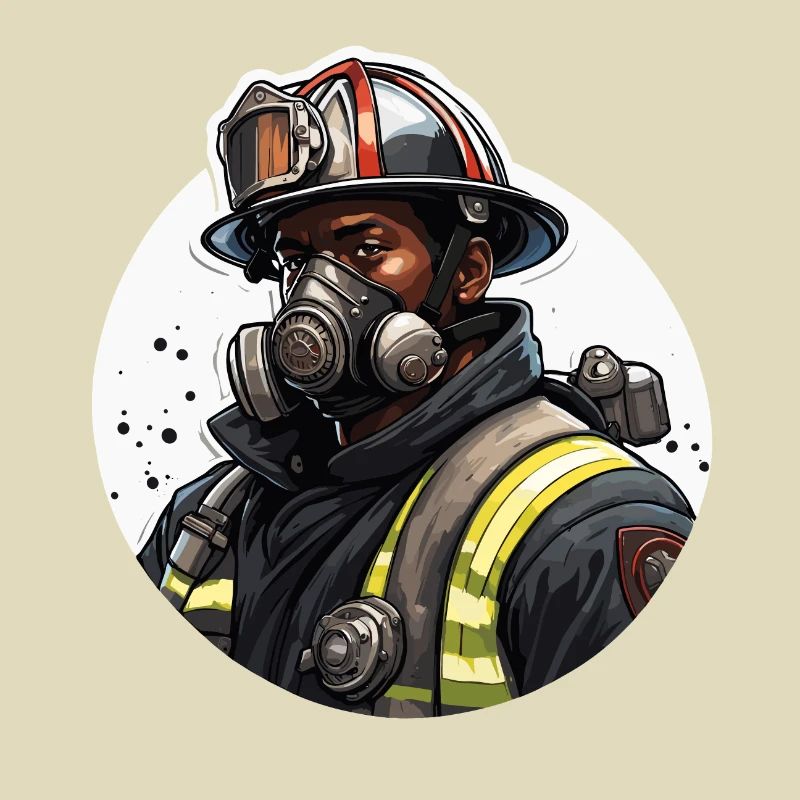 Firefighter / Fire / Fire / Extinguish / Hero