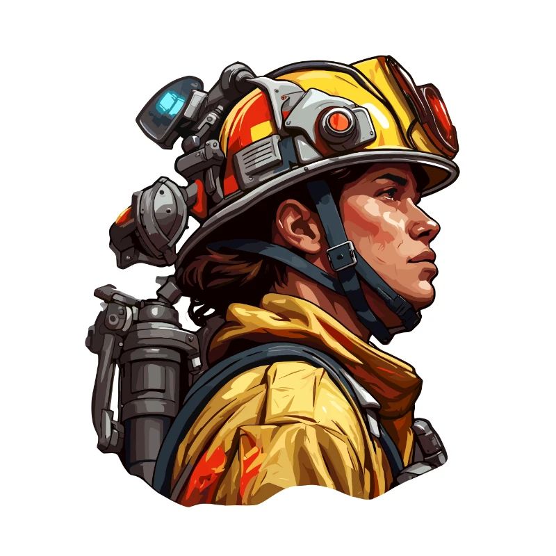 Firefighter / Fire / Fire / Extinguish / Heroine