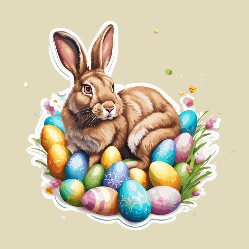 Easter Bunny / Easter / Eggs / Holidays / Easter