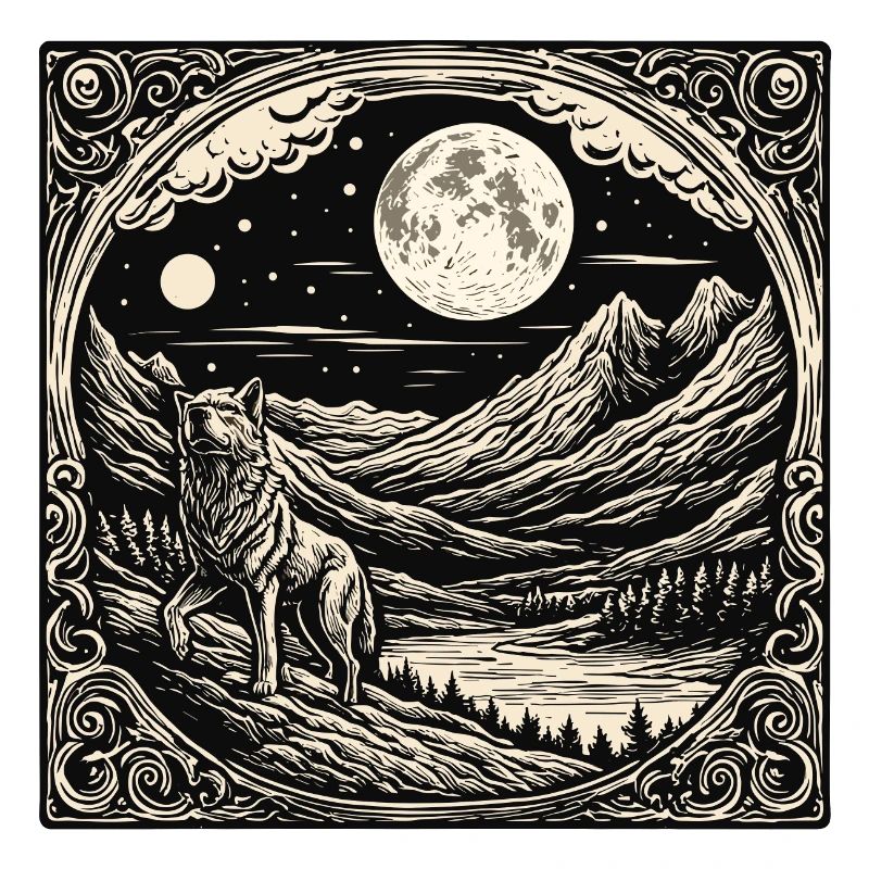 Wolf / Pack / Forest / Wild / Wildlife / Howl