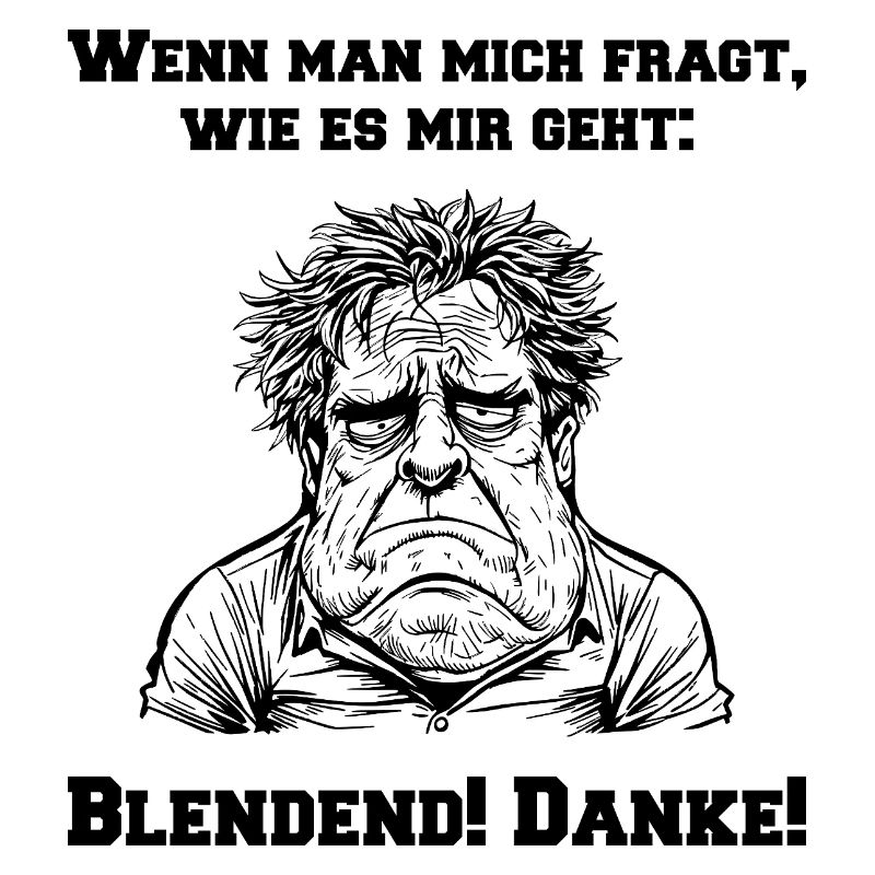 Erschöpfter Mann