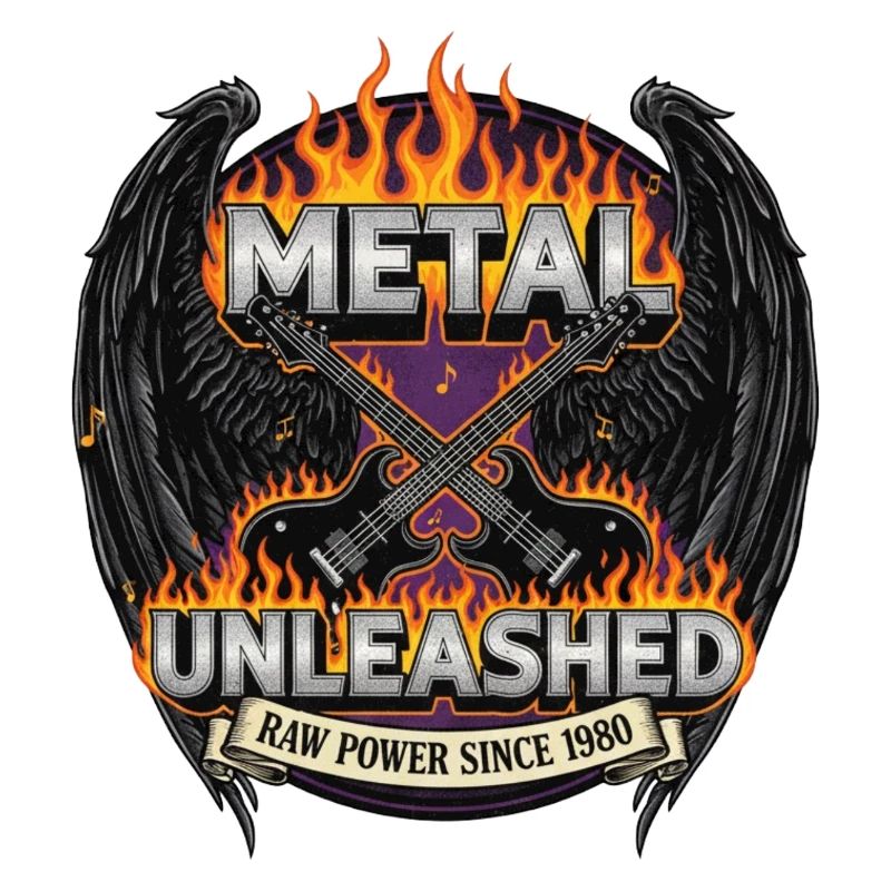 Metal Unleashed Feuernde Gitarren